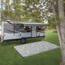 Reversible Magnolia Design Rv Patio Mat Patio Mats Patio Magnolia Design