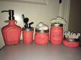 We invite you to visit our coral springs showroom location today. Coral Mason Jar Bathroom Set With Crown Royal Soap Dispenser Https Www Facebook Com Blessedanddistres Mason Jar Bathroom Coral Bathroom Decor Mason Jar Diy