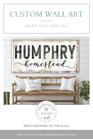 Custom Family Name Sign Modern Vintage Decor Large Rustic Etsy In 2020 Farmhouse Wall Decor Living Room Wall Decor Living Room Farm House Living Room