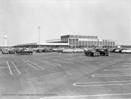1950s Northland Center Mall Southfield Mi Us Detroit History Detroit Michigan Northland