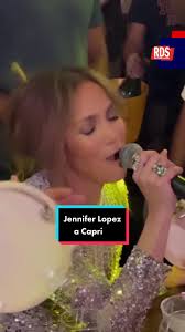 Capri Italy August 2023 Jenifer Lopes