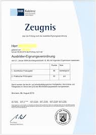 Dieser ist wie folgt aufgestellt So Kommen Sie Leichter Schneller An Ihren Ausbilderschein