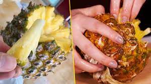 But it doesn't have to be that way. Stuckchen Einfach Rausziehen Funktioniert Der Ananas Lifehack Wirklich Lifestyle Bild De