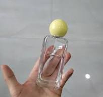 50ml Square Liquid Foundation Glass Bottle Thick Serum ...