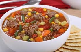 Quick Beef Stew Recipe In 2020 Beef Soup Recipes Vegetable Soup Recipes Hamburger Vegetable Soup