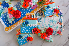 While marlboro man would prefer sugar cookies made from tubes. The Pioneer Woman Birthday Flowers Party Cookies Pioneer Woman Cookies Birthday Woman Birthday Flowers