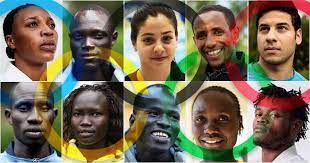 They walk underneath the olympic flag as the second nation, behind greece, during the opening ceremony. Ioc S Refugee Olympic Team Will Attend Rio 2016 Daily Pinner