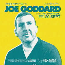 Joe Goddard [All Night Long] at Hare & Hounds, Birmingham
