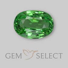 Oval Facet Green Tsavorite Garnet From Tanzania Green Gemstones Tsavorite Garnet Green Gems