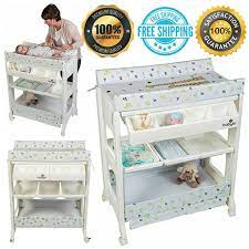 Simply put the baby bathtub on the top platform. Bath And Changing Unit Cheap Online