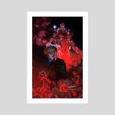 €5.00m* jan 17, 2001 in san martín, argentina. Armin Arlert God Of Destruction V2 An Art Print By Enzo Fernandez Inprnt
