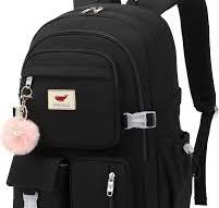 Mochila para laptop de 15.6 pulgadas, mochila escolar para niños, mochila  universitaria, mochila de viaje, bolsas grandes para adolescentes, niñas y  ...