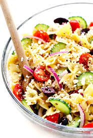 Mediterranean Pasta Salad Recipe Gimme Some Ove Recipe Cooking Recipes Pasta Salad Recipes Mediterranean Pasta