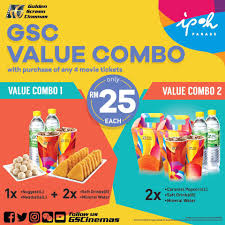 Golden screen cinemas sdn bhd (gsc) is the leading film exhibitor and distributor in malaysia. Ipoh Parade Purchase 4 Movie Tickets And Get Gsc Value Facebook