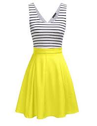Black And Yellow Striped Dress Pin On Maxi Dresses