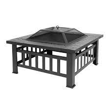 Maybe you would like to learn more about one of these? Ktaxon Outdoor 32 Metal Fire Pit Patio Garden Square Stove Fire Pit Walmart Com Walmart Com