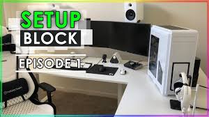 Olivia i have one as a work table and one for my computer & printer. My New Gaming Setup Desk Ikea Linnmon Youtube