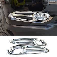 Car Styling For Honda Hrv Hr V Vezel 2014 2015 2016 Car Front Fog Light Cover Auto Fog Lamp Trim Exterior Protective Decoratio Car Front Honda Hrv Light Covers