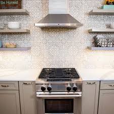 Black And White Cement Tile Backsplash Cement Tile Shop Encaustic Cement Tile Amalia Gris Concrete Tiles Kitchen Kitchen Inspiration Design Kitchen Renovation