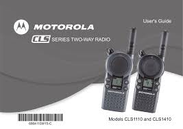Motorola Cls1110 Users Manual Manualzz Com