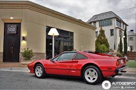 Colour silver metallic combined with a blue cloth / leathercloth interior and blue carpet. Ferrari 308 Gts Quattrovalvole 7 February 2020 Autogespot