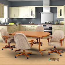 Maybe you would like to learn more about one of these? Chromcraft C127 936 And T324 456 Swivel Tilt Caster Dinette Set Discount Dinettes