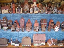 German Porcelain Candle Houses Home Candles Pottery Houses German Houses