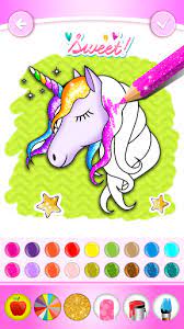Download Unicorn Coloring Book Glitter Download Apk Application For Free