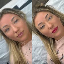 Lips, but better. This custom lip blush brought her natural shape to life  with a beautiful custom color that stays—no smudging, no reapplying, just  effortlessly kissable lips 24/7. Perfect for enhancing tone,