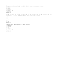 Maybe you would like to learn more about one of these? Kumpulan Soal Cbt Umy Masnurul