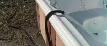 Start by attaching an outflow hose to the pump, then place the pump flat on the floor of the hot tub, at the center. Spa Quick Drain Extension Hose Kit 24 Ft The Hot Tub Superstore Canada Spa Parts Spa Accessories Spa Filters And Hot Tub Pumps