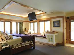 Do you need some ideas to design your master bedroom? Master Bedroom Tv Ideas In The Stand On Wall Mounted Suite Design Corner For Sitting Area Apppie Org