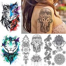 Ganesha with mor pankh mehndi design ganesha with mor pankh mehndi design 13. Buy 1pc Black Henna Ganesha Temporary Tattoos For Women Body Art Tatoo Fake Mandala Flower Tiger Tattoos At Affordable Prices Free Shipping Real Reviews With Photos Joom