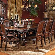 The 4 white dining chairs and 2 arm dining chairs feature plush upholstered seats for comfort along with a wood framed lattice back design. Antoinette Double Pedestal Table Steve Silver Furniture 1 Reviews Furniture Cart