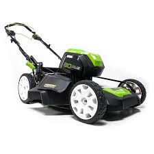 You're ready to make the switch — that's why you're here! Greenworks 80 Volt Max Brushless 21 In Self Propelled Cordless Electric Lawn Mower 5 Ah Battery And Charger Included In The Cordless Electric Push Lawn Mowers Department At Lowes Com