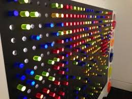 Giant Lite Brite Lite Brite Indianapolis Museum Newfields