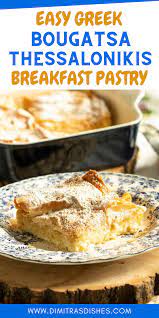 Bougatsa Thessalonikis Recipe Greek Desserts Dessert Recipes Easy Creative Dessert Recipes