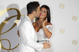 Cesc fàbregas is a 33 year old spanish footballer. Cesc Fabregas New Wife Daniella Semaan Stuns In Plunging Bridal Gown Newscastars