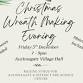 Christmas Wreath Making Evening event image