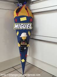 Stempeljuli Schultuten Jungs Schultute Basteln Schultute