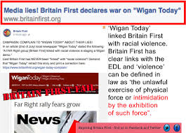 Wigan Today Weren T Lying Wigan Media Lies Propaganda