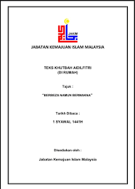 Khutbah nu 13.00 mencari ilmu. O Xrhsths Z A I Sto Twitter Gais Khutbah Aidilfitri 2020 Dah Ada Dekat Website Jakim Jais Boleh La Practise Download Kat Sini Kl Https T Co Ci45imo0im Selangor Https T Co Dxxmppagzr Https T Co Hqwddnnojc