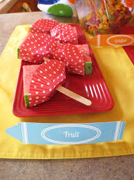 Elmo Party Food