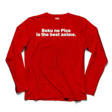 Buy MOGUL Boku No Pico is The Best Anime Unisex Cotton Crewneck Full  Sleeves Tee Black S at Amazon.in
