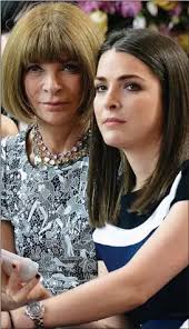 Xmas tree? It's too messy for Anna Wintour