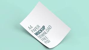 Download Free 21 Psd A4 Paper Mockups In Psd Indesign Ai
