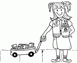 Looking for an easy way to teach the girl scout cookie names? Girl Scout Law Coloring Pages 19 Pictures Colorine Net 2827 Coloring Home