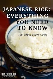 Japanese Rice Everything You Need To Know Just One Cookbook Sushi Rice Japanese Rice Easy Japanese Recipes
