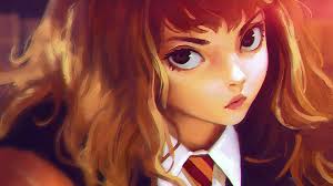 Looking for the best 1080p harry potter wallpaper? Bd66 Hermione Harry Potter Liya Art Illustration Flare Wallpaper