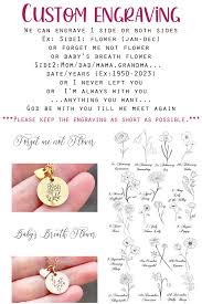 Angel Wing Necklace Gift From Heaven Memorial Gift Angel Passed Dad Mom  Grandma Grandfather Keepsake Letter From Heaven Sympathy Condolence